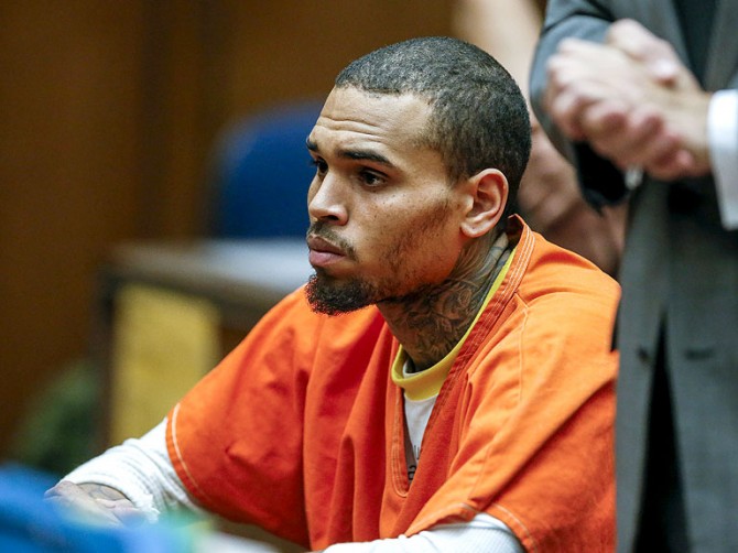 Chris Brown Jail