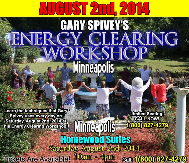 Gary Spivey Psychic - Energy Clearing Workshop