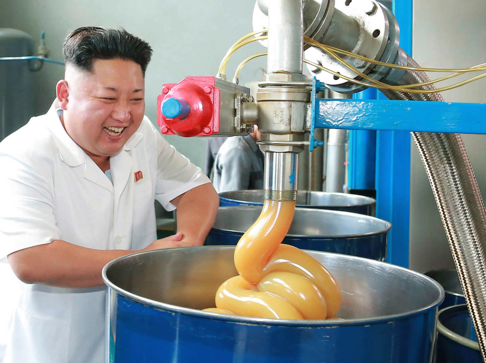 Kim Jong-un Eating