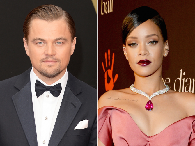 Leonardo DiCaprio Rihanna