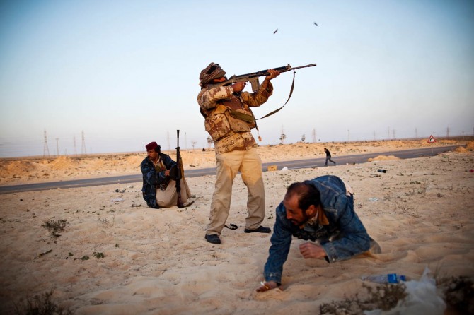 Libya Gunfire