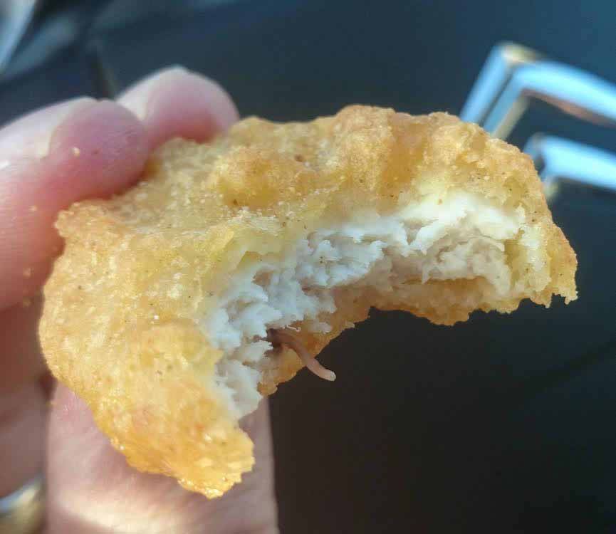 McWorm Chicken Nugget