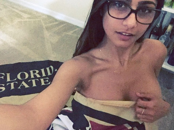 608px x 455px - The Arab World Is Furious With Porn Star Mia Khalifa For ...