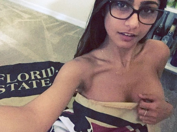 Arab Porn Star Mia - The Arab World Is Furious With Porn Star Mia Khalifa For ...