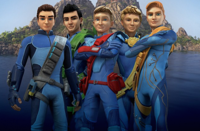 New ThunderBirds Characters