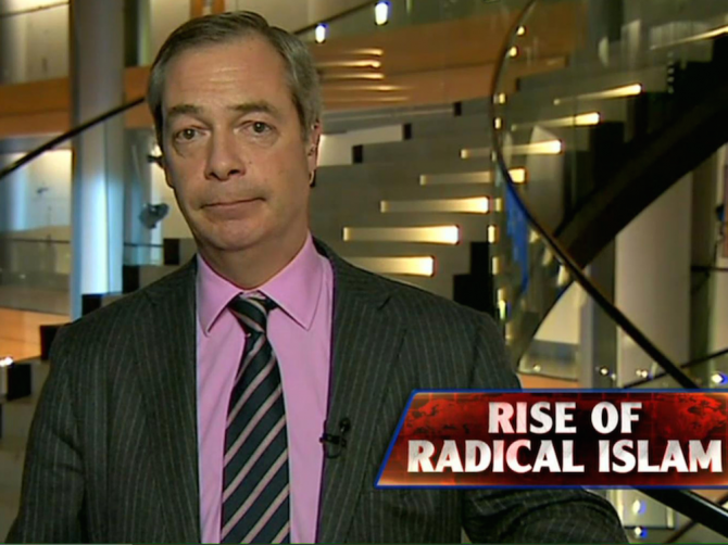 Nigel Farage Sean Harrity Fox News