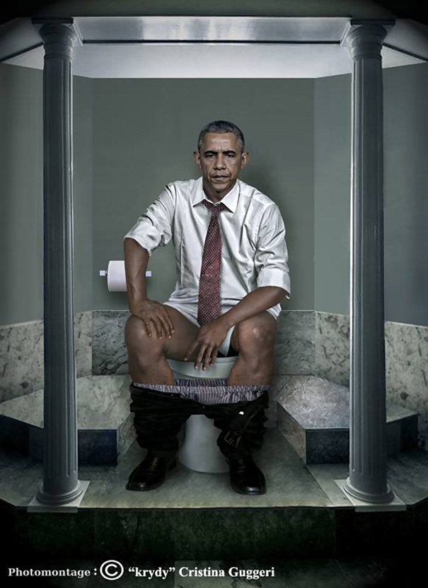 Obama Toilet