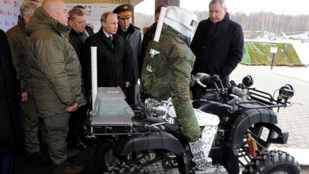 Vladimir Putin Doesn’t Seem That Impressed With Russia’s New Combat Robot