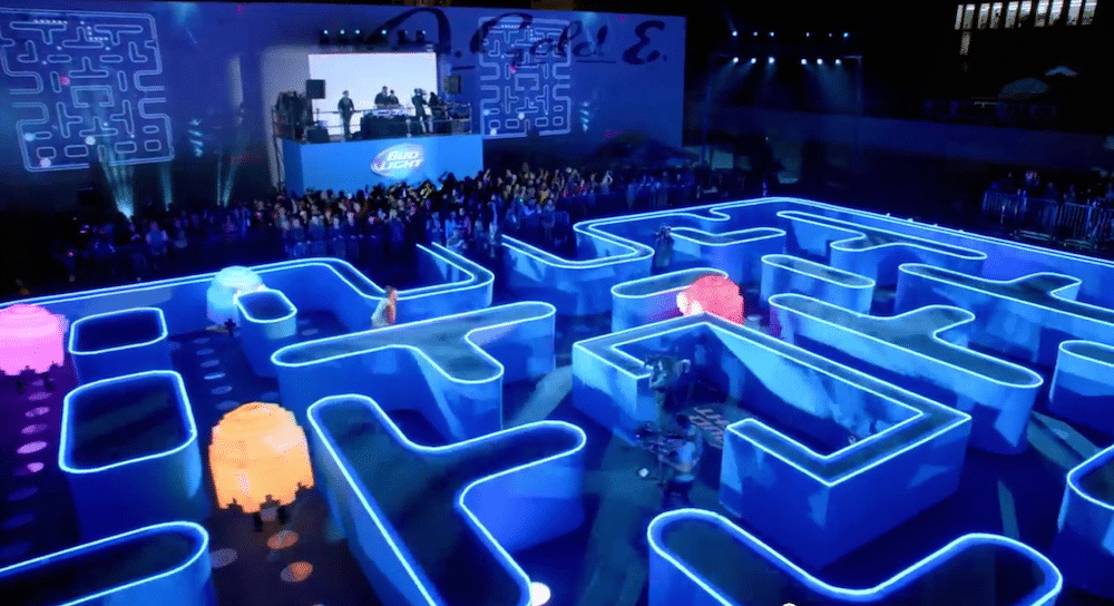 Real Life Pac Man Maze
