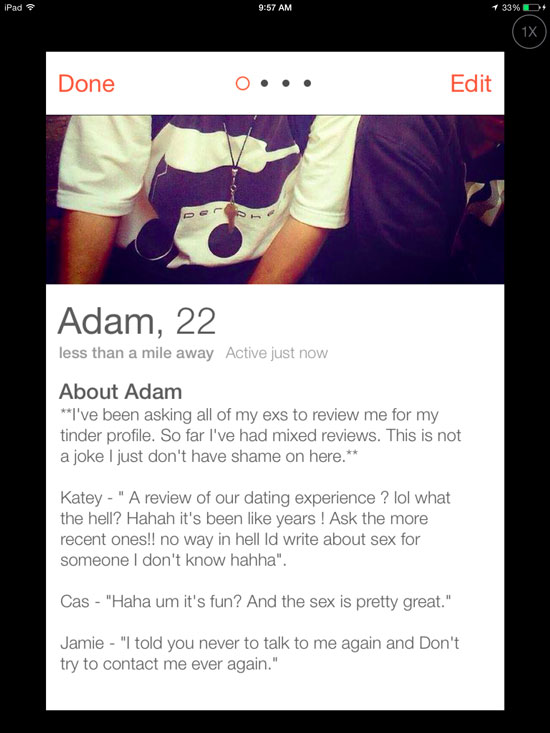 Tinder Review Copy