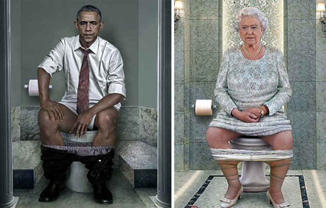 World Leaders Toilet