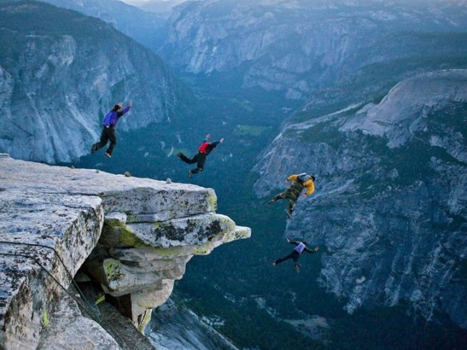 Acrophobia - Base jumping in Yosemite