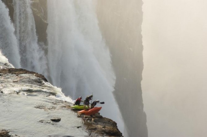 Acrophobia - Extreme kayaking at Victoria Falls
