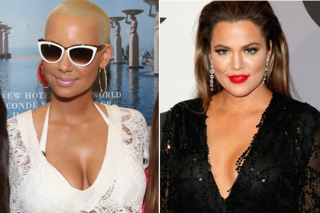 Amber Rose Khloe Kardashian