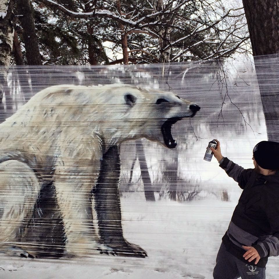 Best Graffiti - Polar Bear