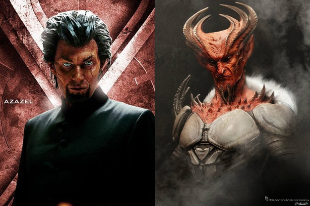 Early Concept Art - Azazel - X Men First Class