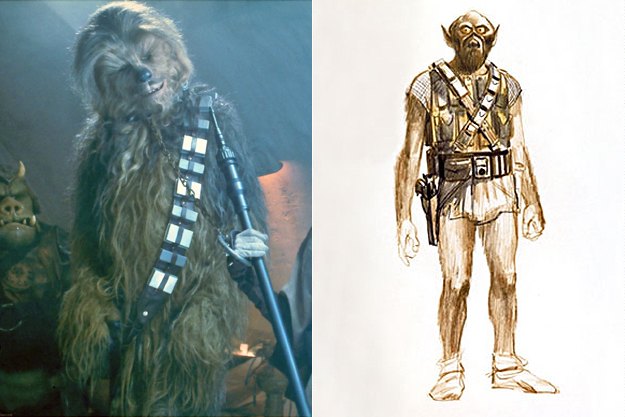 Early Concept Art - Chewbacca