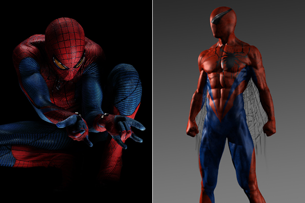 Early Concept Art - Spiderman - The Amazing Spiderman