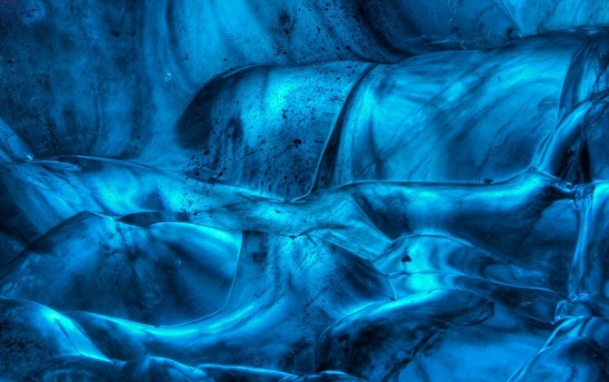 Inside Vatnajokull glacier - Ripple