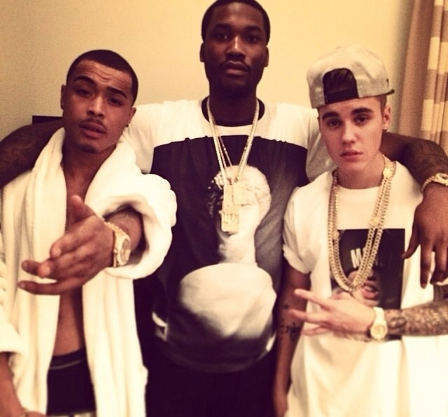 Meek Mill Threw a Wild Party in Justin Bieber's “Blender Mansion”