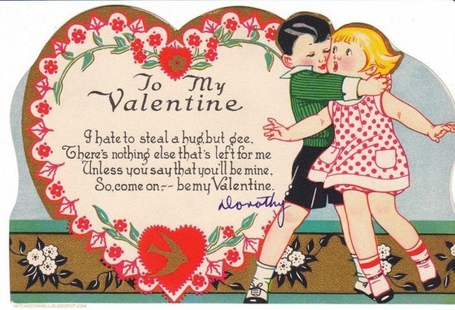 Old School Valentine's Day Cards 7