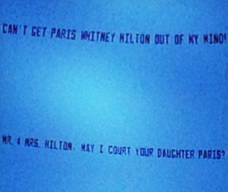 Pairs Hilton Stalker Plane Messages