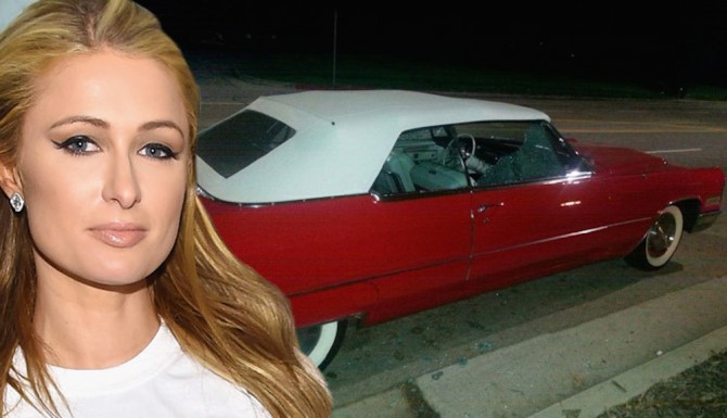 Paris Hilton Cadillac Stalker