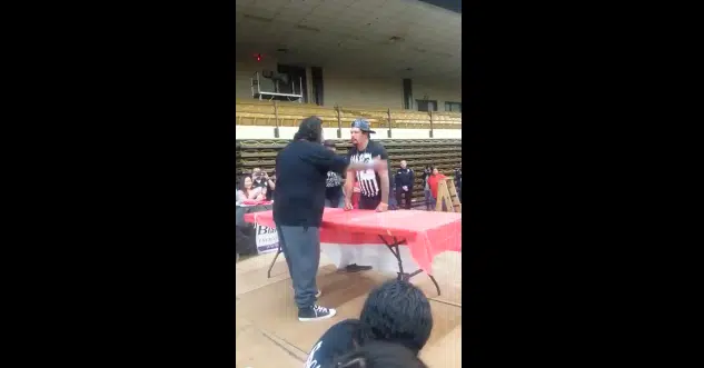 Dude Gets Absolutely DEMOLISHED In A Slap Off Contest