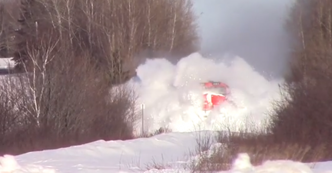 Train Vs Snow