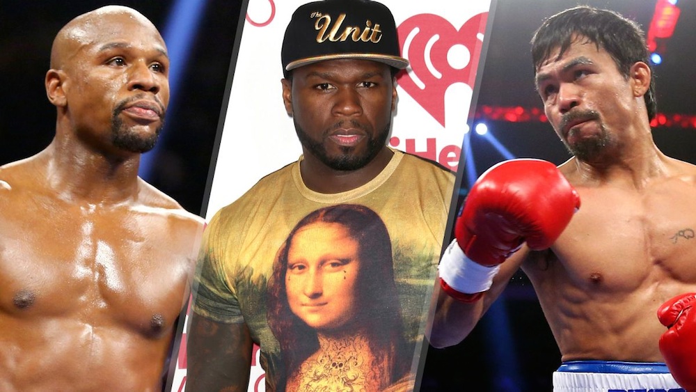 50 Cent Betting Floyd Manny Fight