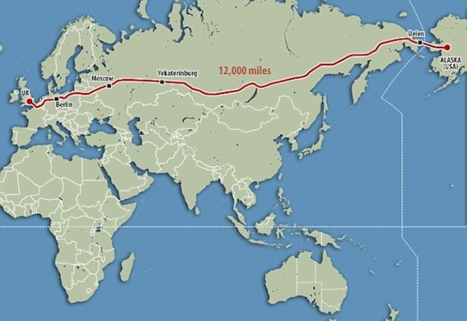Alaska to London Road