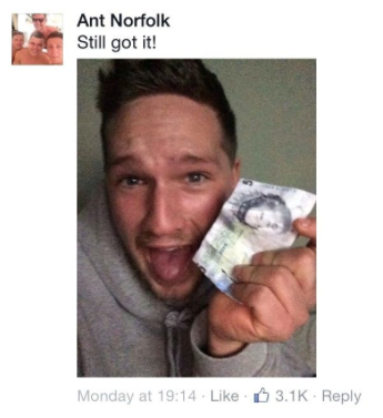 Ant Norfolk Kim Jong Un Fake Fiver