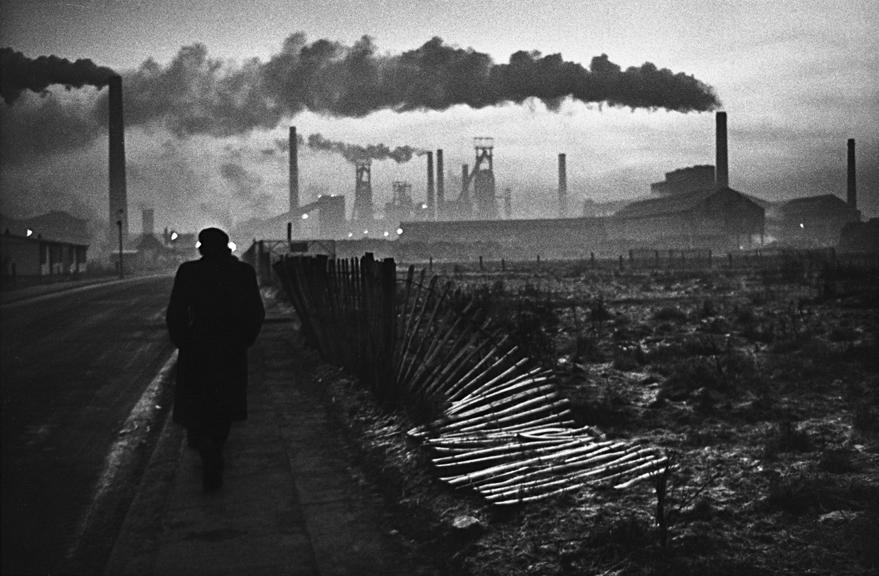 Early morning, West Hartlepool, County Durham,  1963