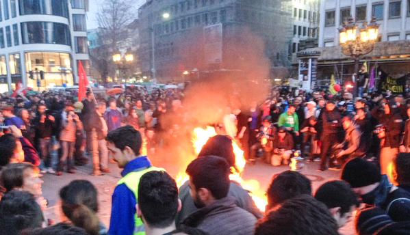 European Central Bank Opening Protests 11