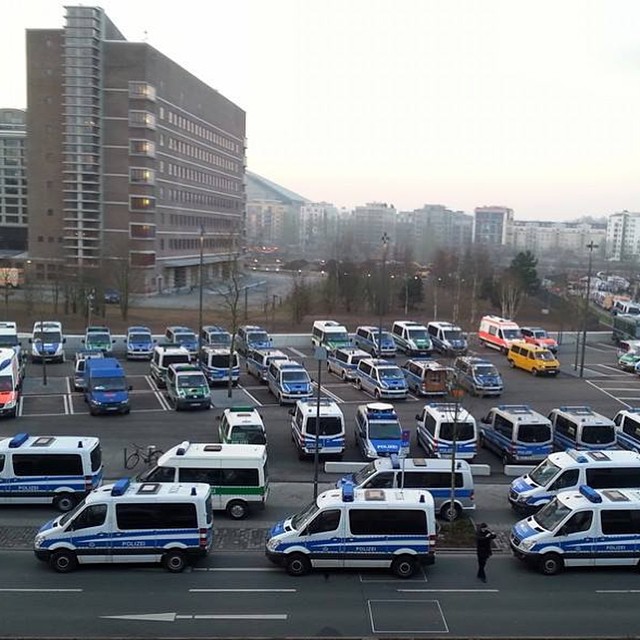 European Central Bank Opening Protests 110