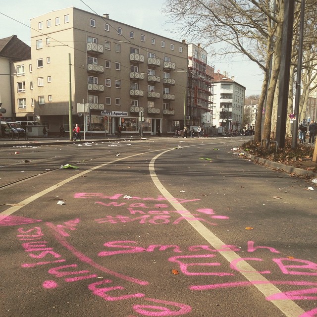 European Central Bank Opening Protests 120