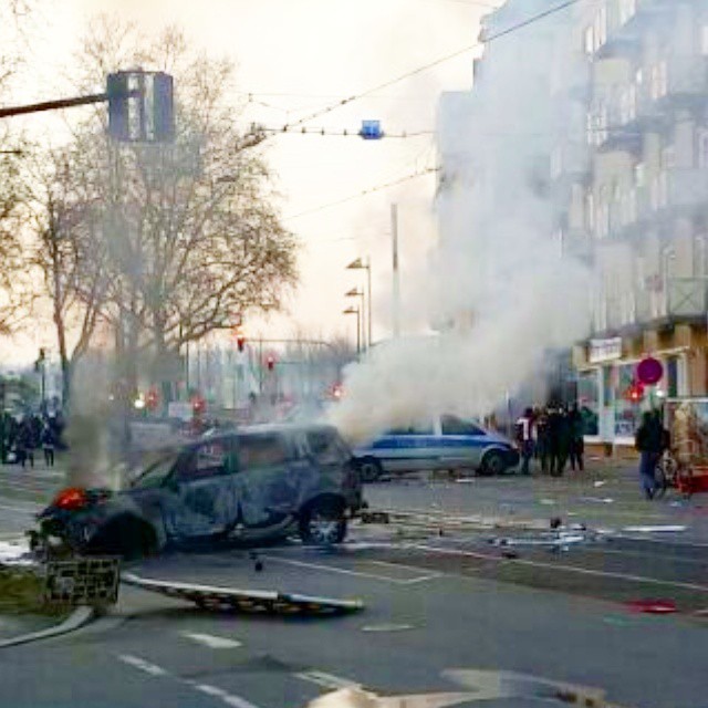 European Central Bank Opening Protests 121