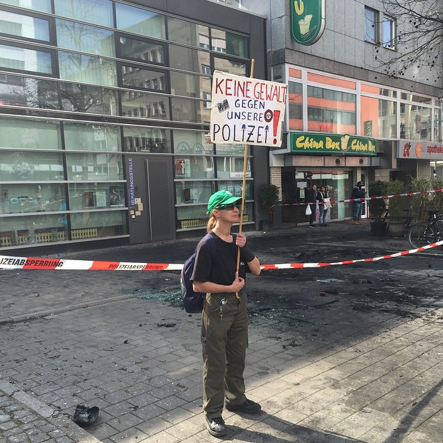 European Central Bank Opening Protests 130