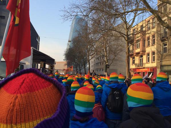 European Central Bank Opening Protests 141