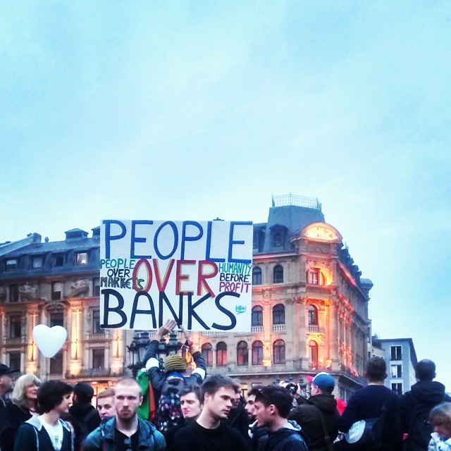 European Central Bank Opening Protests 144