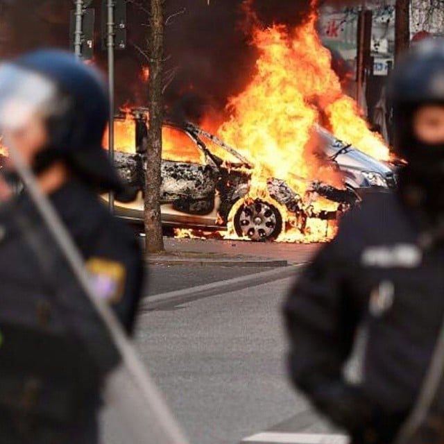 European Central Bank Opening Protests 15