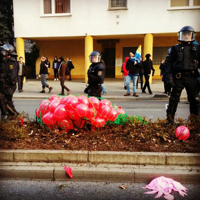 European Central Bank Opening Protests 163