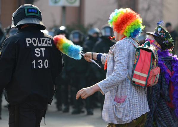 European Central Bank Opening Protests 165