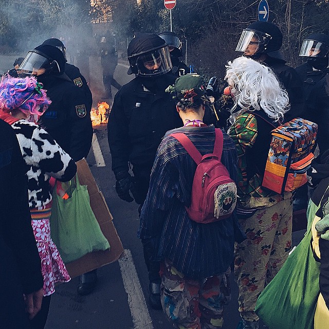 European Central Bank Opening Protests 17