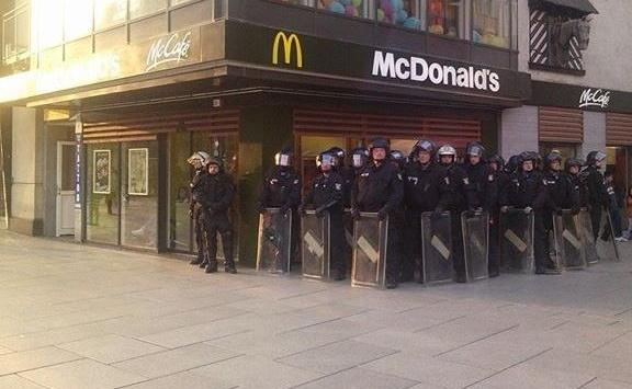 European Central Bank Opening Protests 175