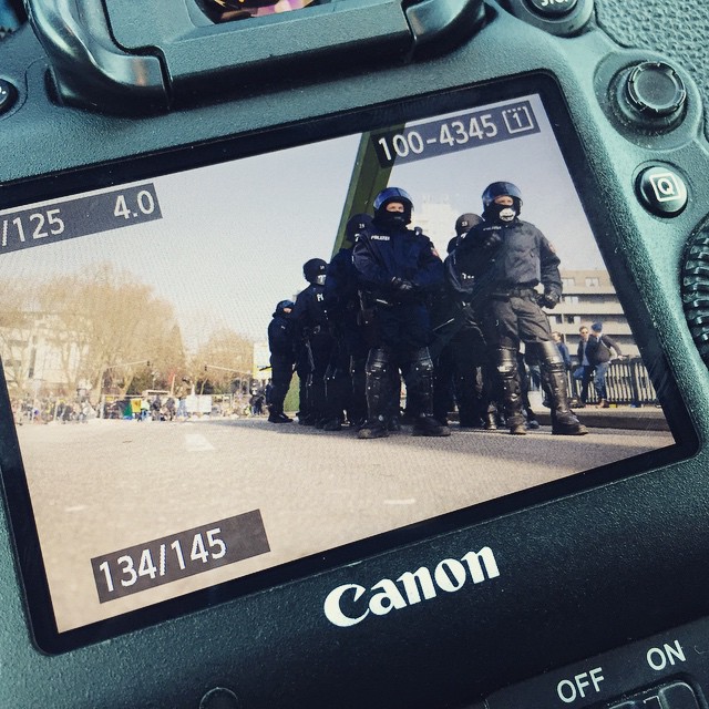 European Central Bank Opening Protests 18