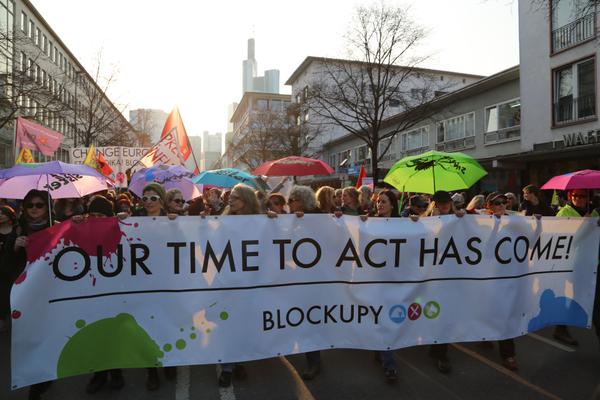 European Central Bank Opening Protests 181