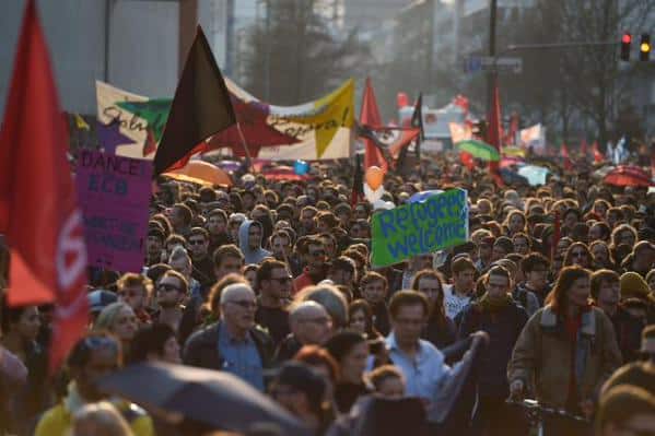 European Central Bank Opening Protests 183