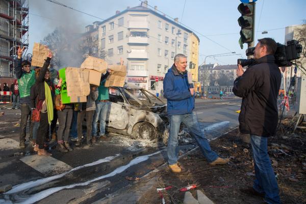 European Central Bank Opening Protests 184