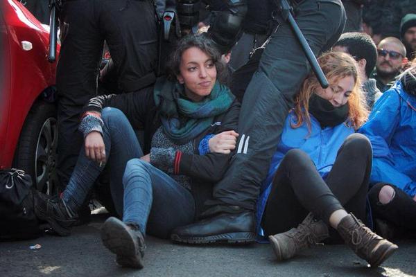 European Central Bank Opening Protests 189